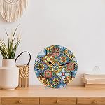 Mexican Ceramic Wall Clock