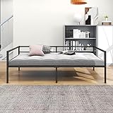 DUMEE Twin Daybed Frame with Storage, Multifunctional Mattress Foundation/Day Bed Sofa with Headboar