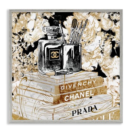 'Cosmetics on Golden Books'| Framed Giclee Art
