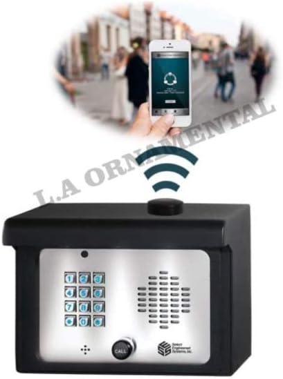 Cellular Gate Entry System SG3DMCL Access Control Entry Systems Keypad