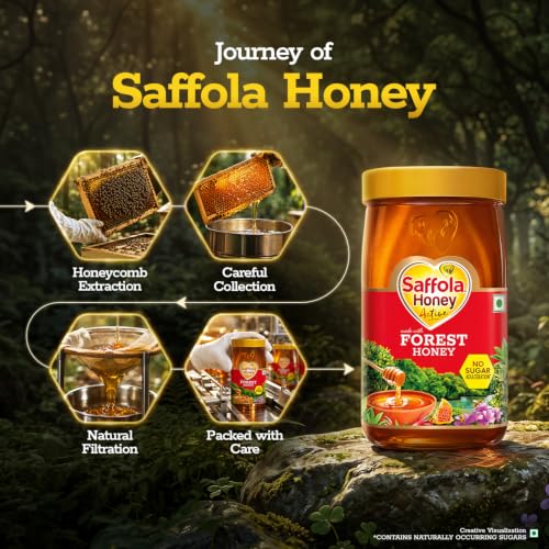 Saffola Store Saffola Honey Active Pure Honey - Image 8