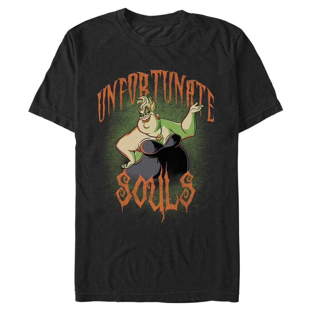 Disney mens Ursula Unfortunate Souls T-Shirt