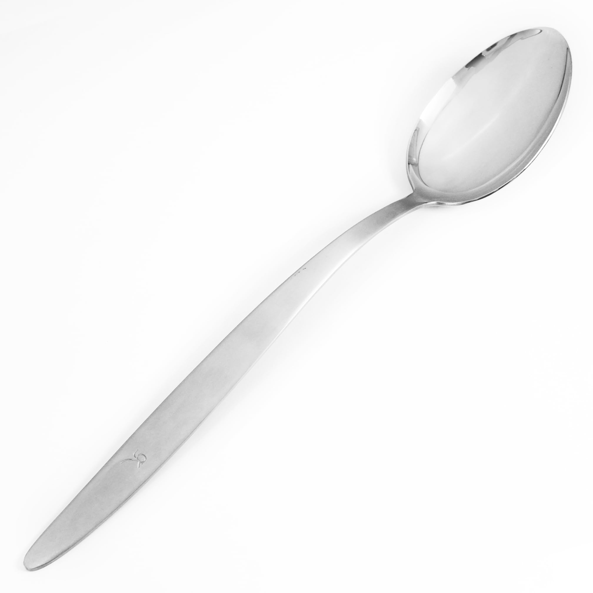 BNAZIND Kunz XL Serving Spoon | 2 Pack | 12 Inch Premium Food-Grade 18/10 Stainless Steel | Large Cooking Spoon | Heavy-Duty Buffet Spoons with Ergonomic Long Handle