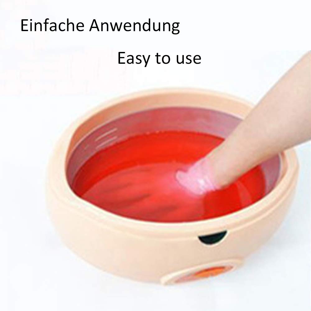 LYY più Caldo di Cera paraffinica, paraffina Macchina, Bagno di paraffina a Riscaldamento rapido per Mani e Piedi, idratare e rinnovare la Pelle con paraffina Rose Wax, 2700ml