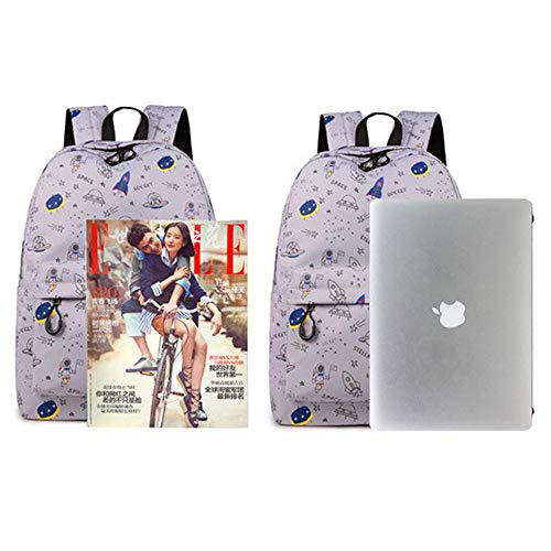 Mochila con estampado de estrellas para el instituto y escapadas de moda 5
