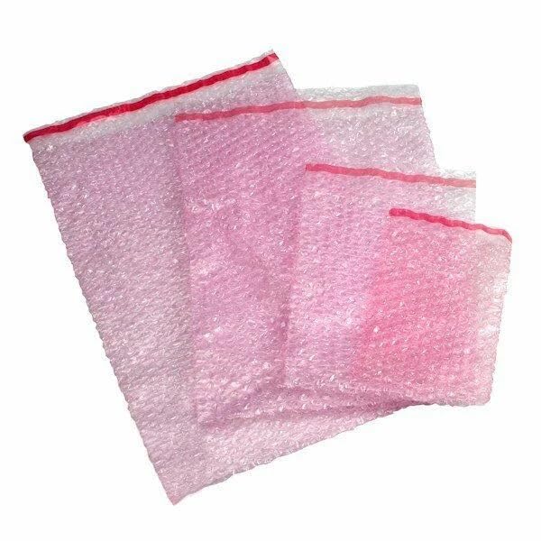Pack of 100 different Sizes Pink Anti-Static Bags – Static Shielding Protection Pouches for Sensitive Electronics – Anti Static Envelopes (130 x 180mm)