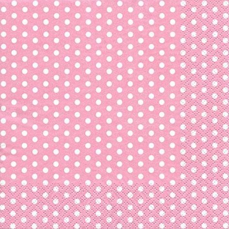 Caffè di tovaglioli, Bolas Rosa Bianco, 20 pezzi