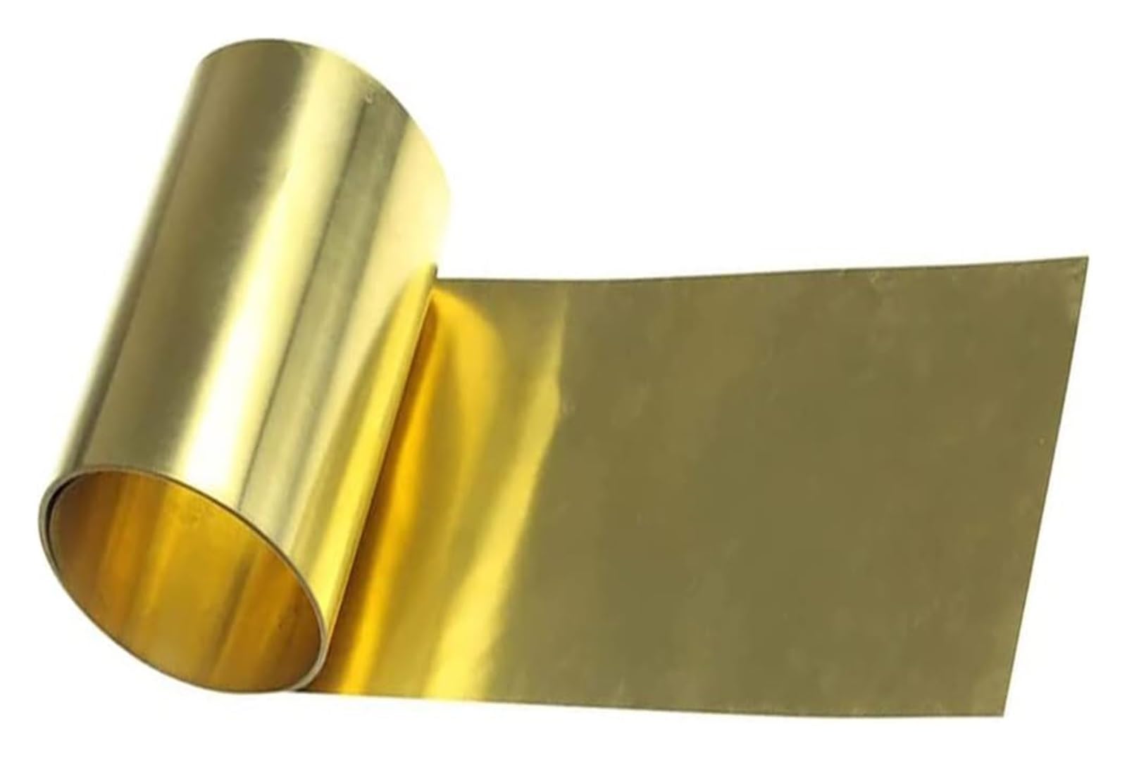 Kupferblechrolle, Metallspule, Messingblechrolle, Metallfolienplatte for Kunstwerke, Heimwerkerarbeiten und Labor, 0,05 x 300 x 1000 mm