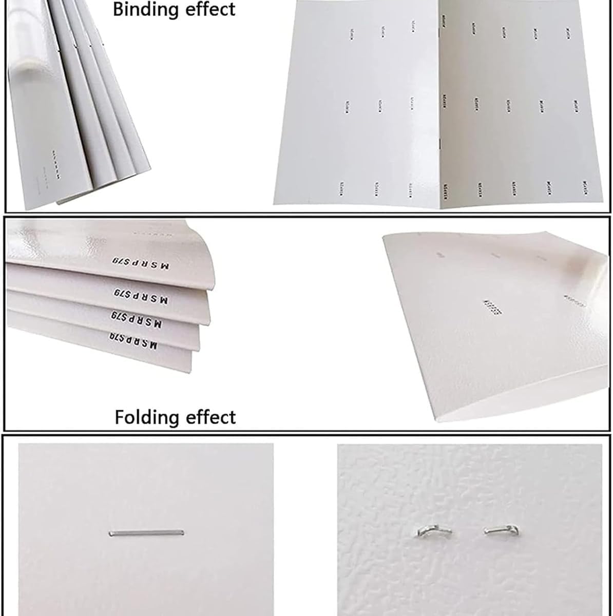 Spillatrice Elettrica Libri & Brochure A3 con Piegatrice Professionale - Cucitrice a Sella e Fustellatrice, 5 Posizioni Graffette, Acciaio Meccanico per Ufficio e Tipografia