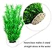 Supyouleg Aquarium Plants Artificial Water Aquatic Fish Tank Plants Tall Plant Red Green Big for Fish Frog Tank Decorations Plastic Fake Plants Decor Pack of 2
