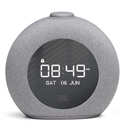 Image of JBL Horizon 2 Bluetooth Clock Radio Speaker with FM Radio and DAB - Grey