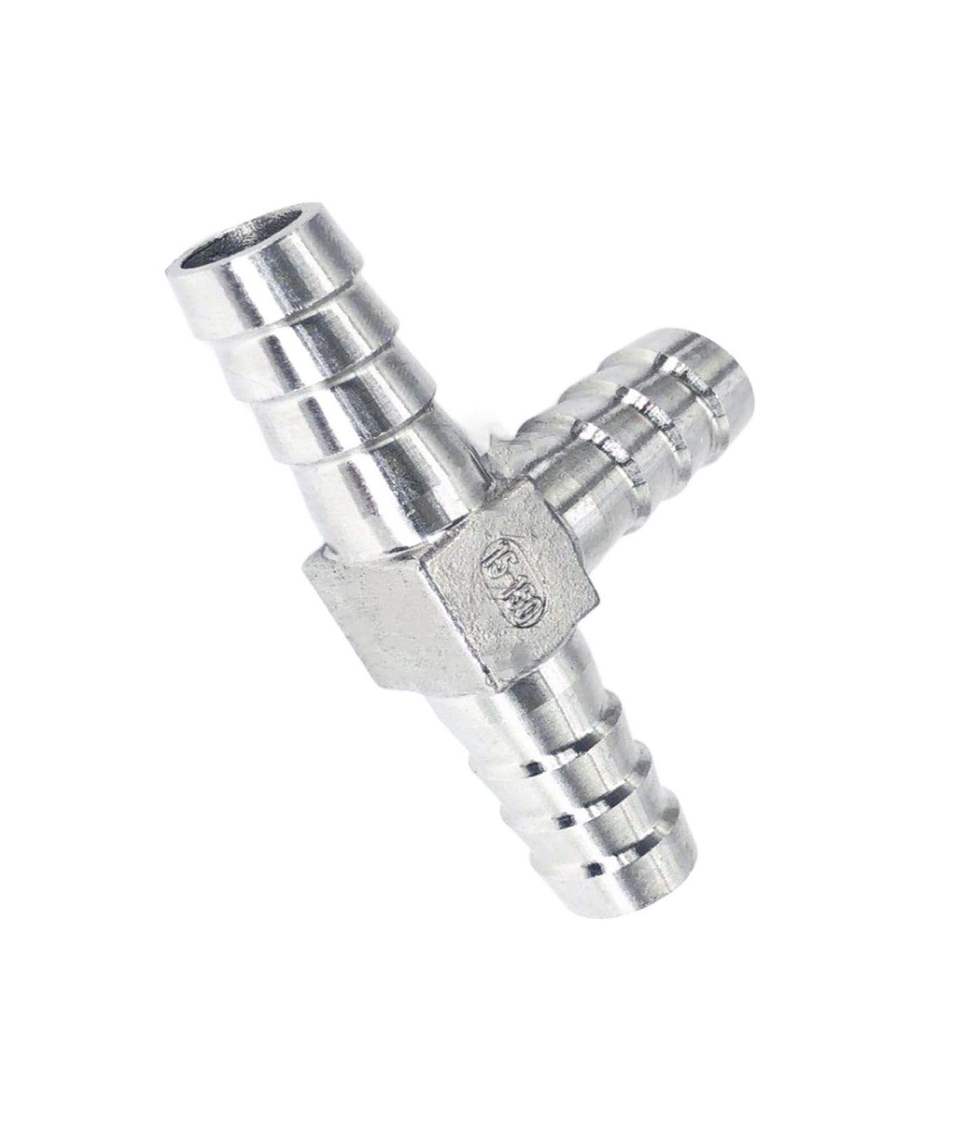 złączka, 6 mm 8 10 12 13 14 16 20 Trójnik do węża YT typu 3, trójnik rur ze stali nierdzewnej 304(Y type,16mm)