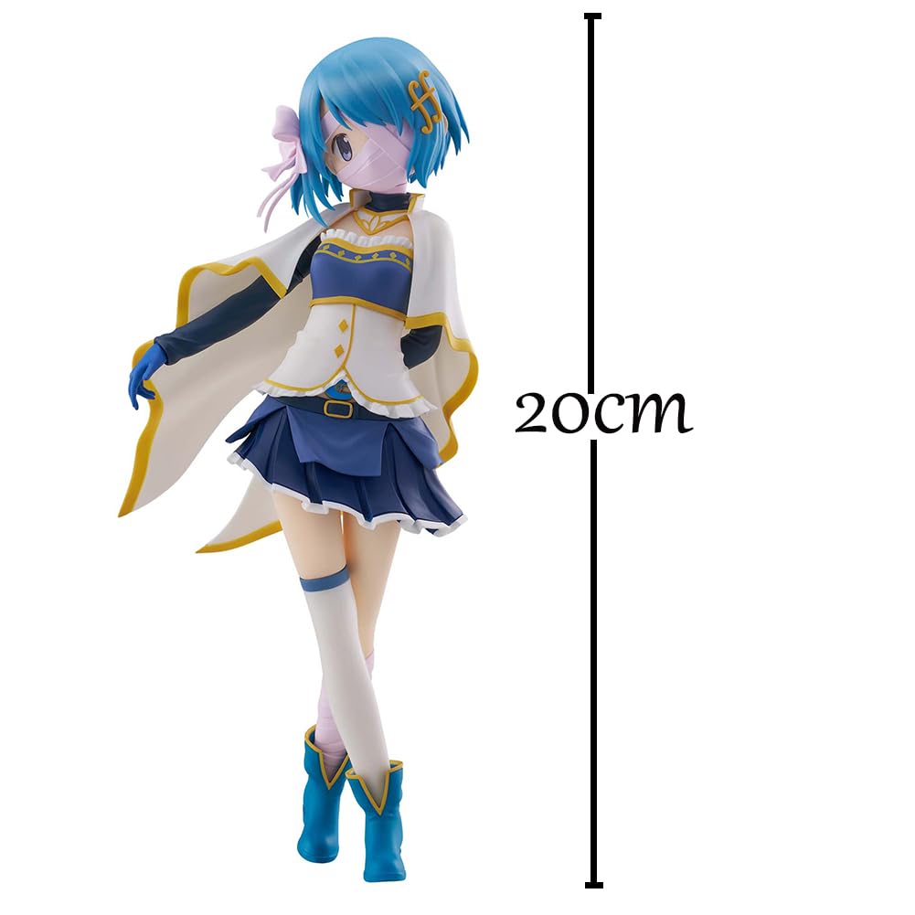 Miki Sayaka Figura Versione Cinematografica Anime Girl Model Statue 20cm | Figura di azione in piedi in posizione, personaggi in PVC da collezione, decorazioni per scrivania per ufficio domestico