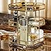 PuTwo Makeup Organizer 360 Degree Rotating 3 Layers Large Multi-Function Makeup Storage Glass Vintage Cosmetic Organizer for Countertop Bathroom Dresser Fits Different Types of Cosmetics - Gold