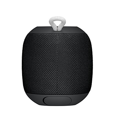 Ultimate Ears Wonderboom Portable Wireless Bluetooth Speaker, 360° Surround Sound, Waterproof, 2 Speaker Connection for Powerful Sound, 10 Hours Battery, Black