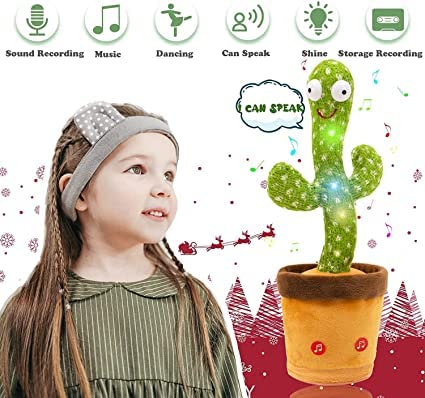 Heryla-Creation-Kids-Dancing-Talking-Cactus-Toys-for-Baby-Talking-Sunny-Cactus-Toy-Electronic-Plush-Toy-Singing-Record-Repeating-What-You-Say-with-120-English-Songs-and-LED-Lighting-for-Home