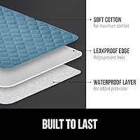 Vista 21 de Gorilla Grip Cubierta para colchón resistente a filtraciones Cubierta para colchón de niños pequeños con incontinencia con certificación