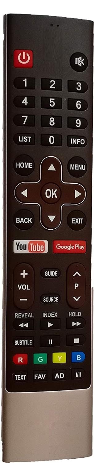 HDF Remote Control Compatible with UV LED TV Remote with Non Voice (Black & Gold, VU-S-OAUHD75) (B0BM62SDTT) Amazon Price History, Amazon Price Tracker