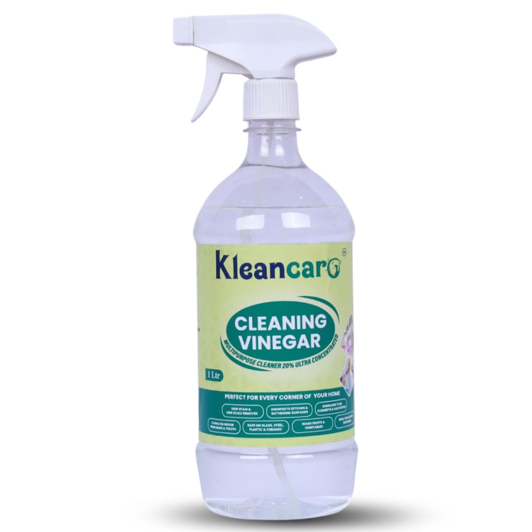 vinegar for cleaning purpose 1l | 10% Concentrated Cleaning Vinegar | Ultra Strong for Mold, Odor & Stain Removal | All-Purpose Cleaner for Glass, Tiles, Kitchen & Vegetable Washing-image-28