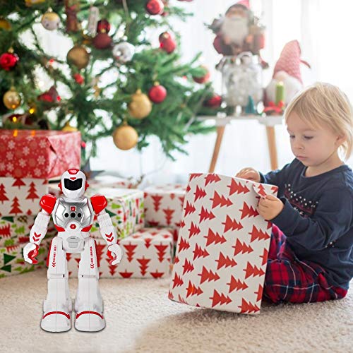 Zwbfu Robô inteligente para crianças RC Gesture Sensing Robot Canto Dança Brinquedo programável Educ