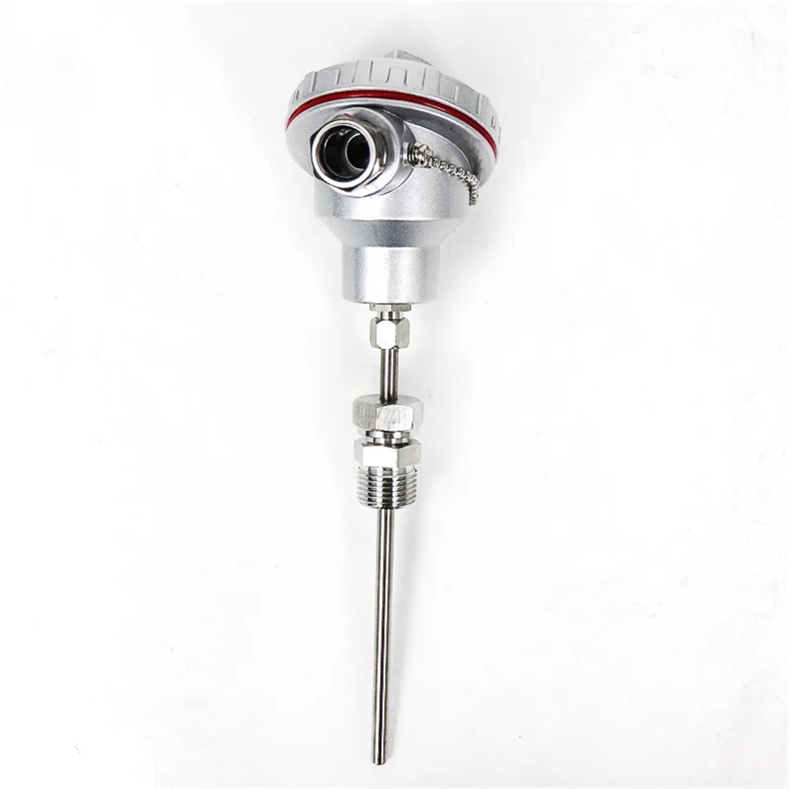 1 Uds termopar blindado Tipo K sonda Pt100 A Clase 0-600cc Sensor de Temperatura(50mm)