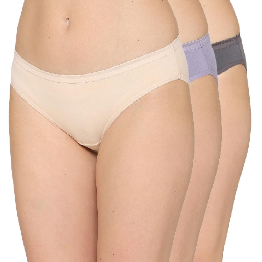 wacoal Women’s Cotton|Low Waist|Medium Coverage|Everyday Wear|Pack of 3| Bikini Panty-picture-56