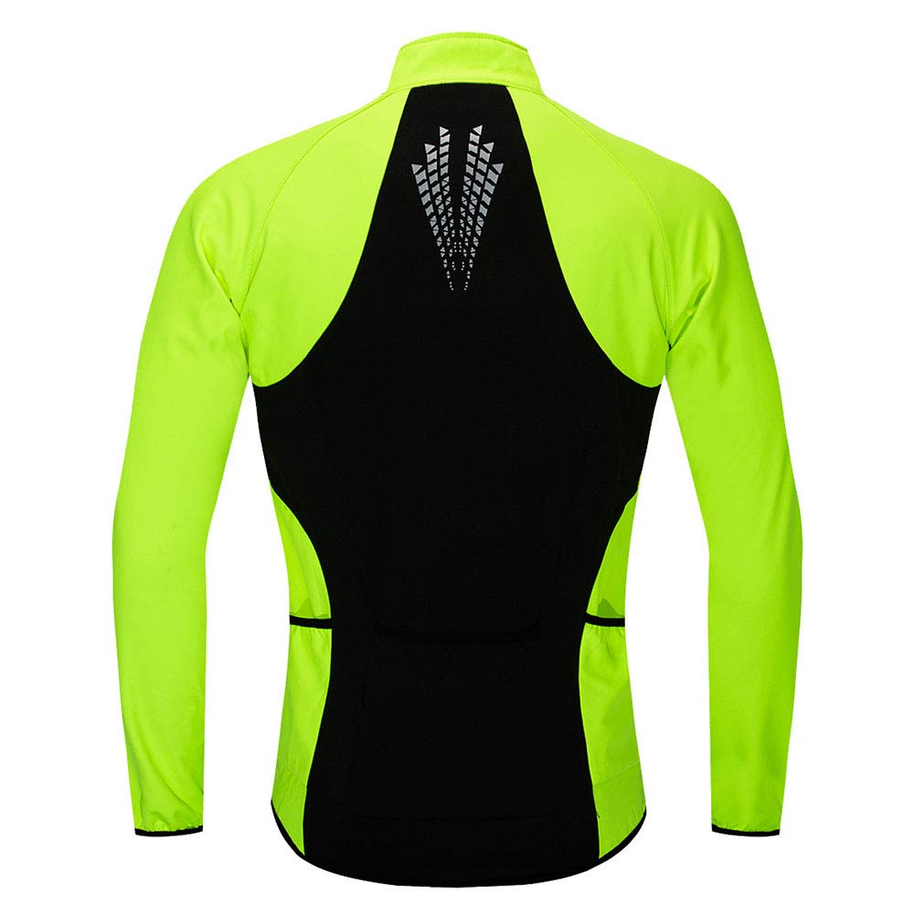 Warm Radjacke Herbst Und Fahrrad-Winterreitanzug Reiten-langärmliges Hemd Mountainbike Kleidung/Wind/Reflektor-Streifen