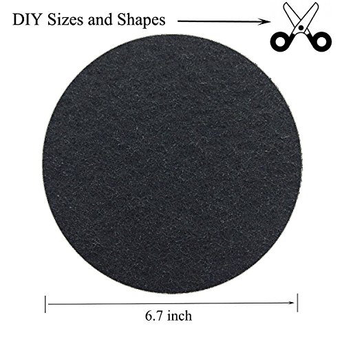 12 Pack Charcoal Filters For Kitchen Compost Bin Pail Replacement Filter Countertop Home Bucket Refill Sets, Round #TOP5
