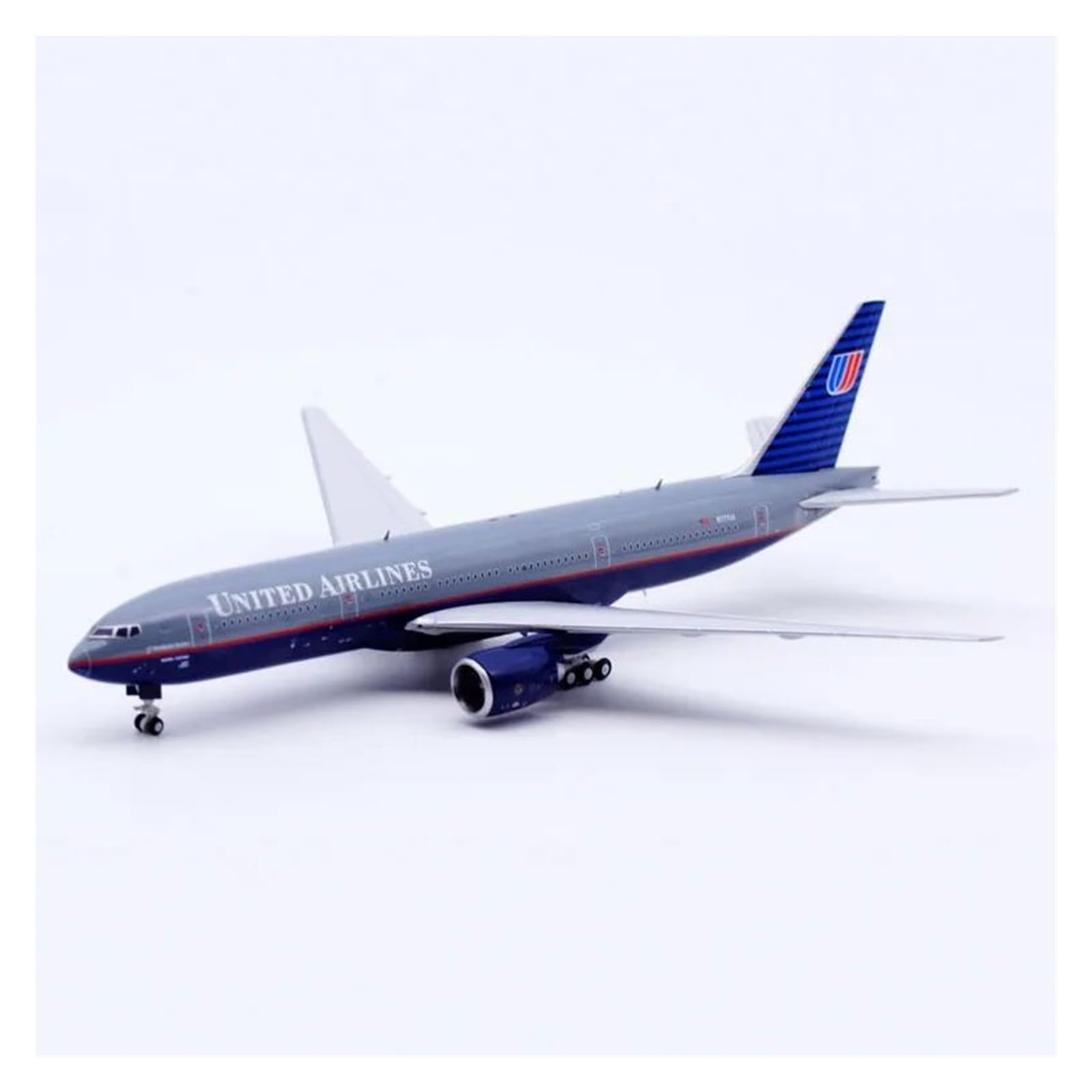 Skala samolotu 1:400 dla United Airlines Boeing B777-200 Model samolotu Diecast Alloy Model samolotu Model samolotu pasażerskiego Model nadaje się do wyświetlania