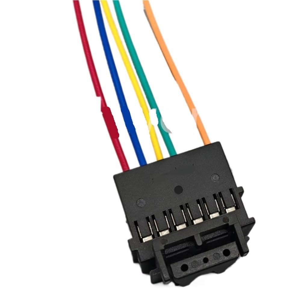 Conector coche Para Clio II 7701477989 7703297051 | 6P Auto Luz Trasera Cableado Telar Conector Lámpara Trasera