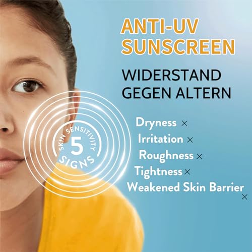 Mineral Sunscreen Stick, Blumenduft Sonnencreme Stick Gesicht 50, Feuchtigkeitsspendend Sun Stick, Nicht Fettend Sonnenschutz Gesicht Spf50, Praktisch Sunscreen Korean – Bild 4