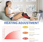 Massage de jambes sans fil pour la relaxation, masseur portable avec 3 Modes 3 Intensités, Straps réglables, Cadeau pour hommes Femmes à la maison, Bureau, Gym
