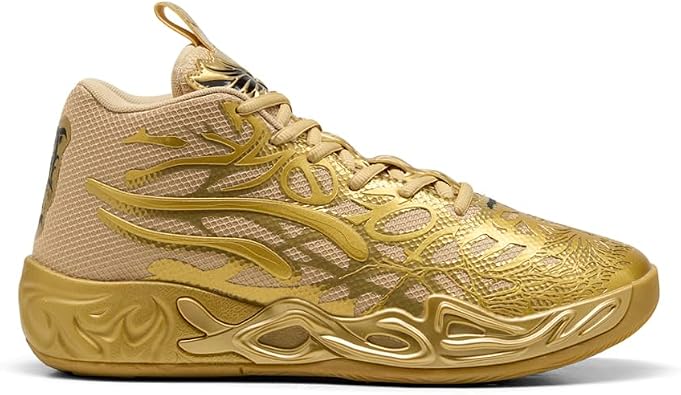 PUMA Mens X Lamelo Ball Mb.04 Golden Child Basketball Sneakers Shoes