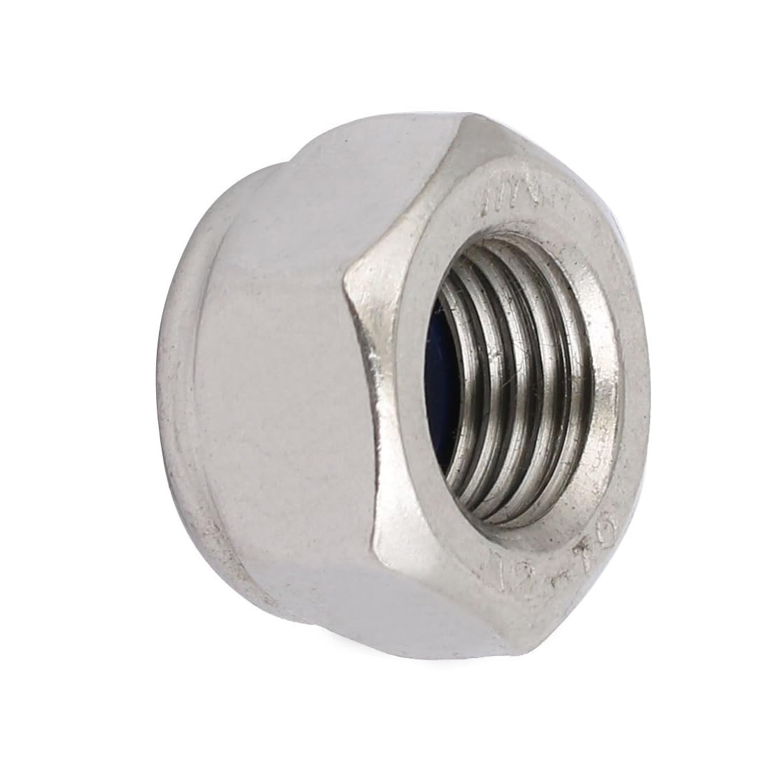 Boxonly Hex Lock Nuts for Door Construction Machinery Shipbuilding 304 Stainless Steel Lock Nuts Anti-Loose Locknuts M14 x 1.5mm 4pcs - Image 3