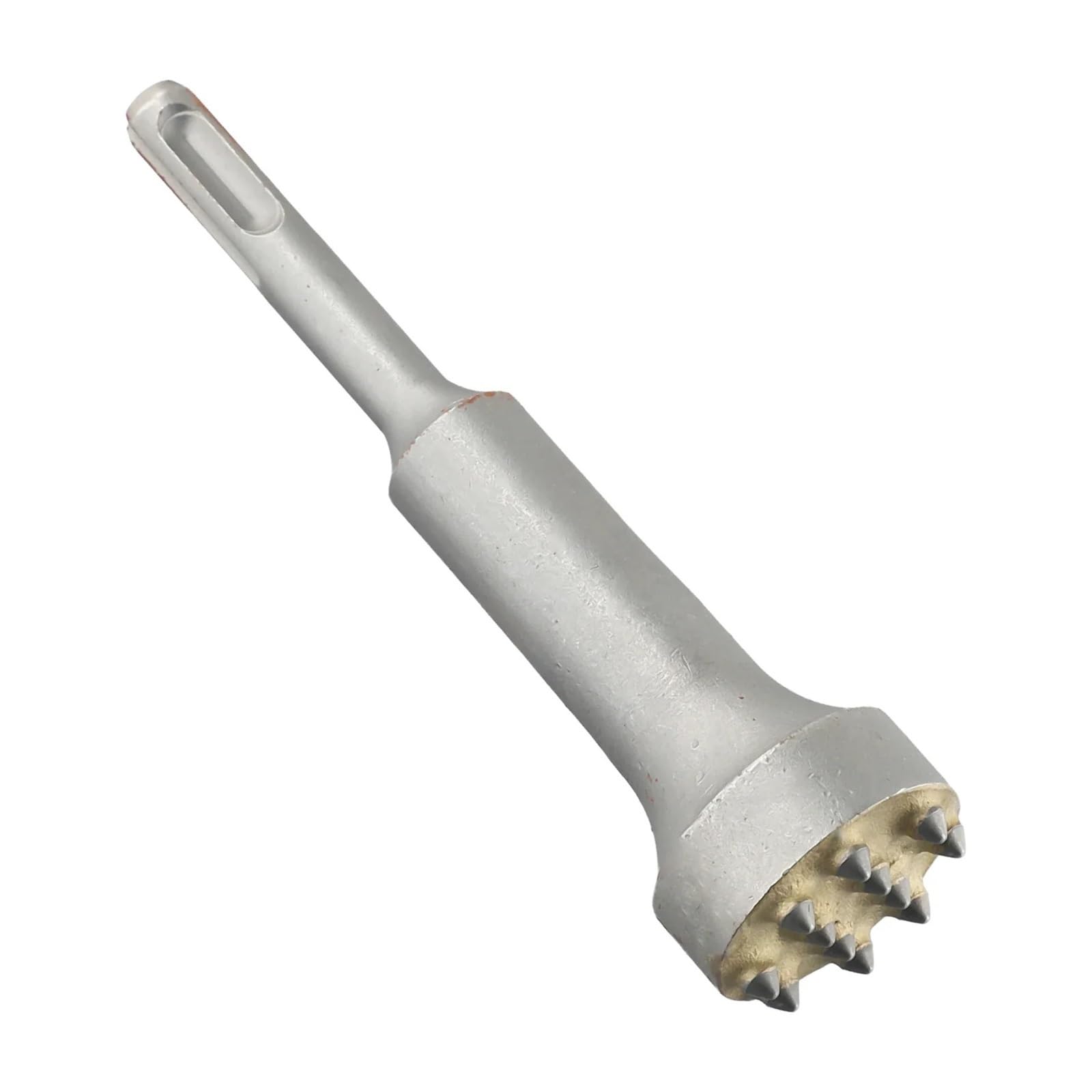 Punta for scalpello Rotante for Martello Elettrico con Gambo a 12 Denti for piallatura di Solette di Cemento, Ponti, muri e pavimentazioni in Cemento
