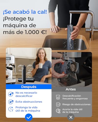 Filtre à café compatible Jura E8 E6 Waterdrop anti calcaire pour machine Smart