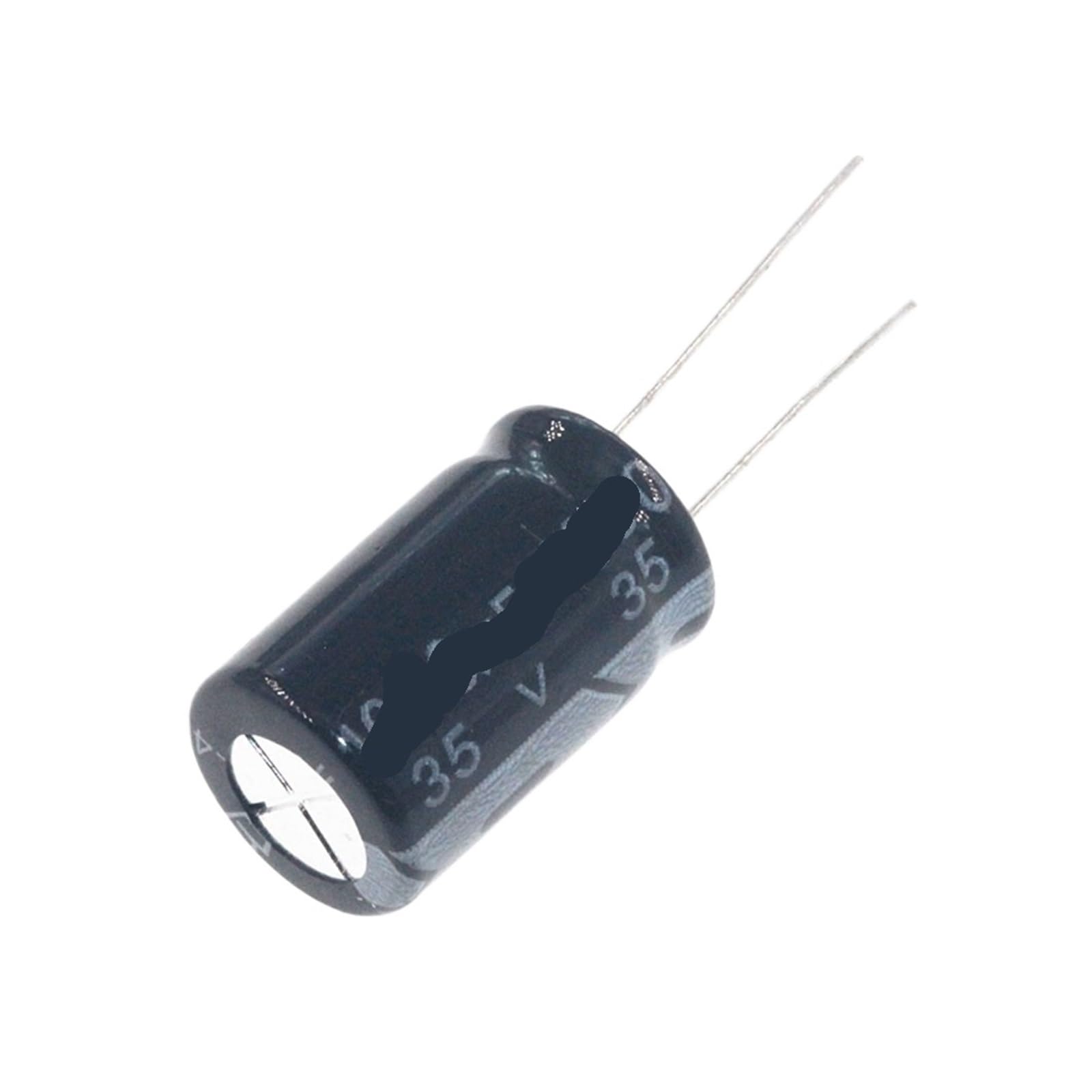 Condensateur électrolytique 1000uF 35V composant électronique de filtrage radial