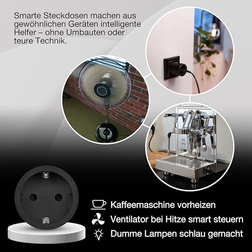 OSRAM SMART+ ZIGBEE EU-Steckdose Schwarz – Ansicht 4