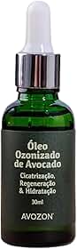 Óleo Ozonizado de Avocado Avozon Hidratante Com Regeneração e Cicatrização 30mL