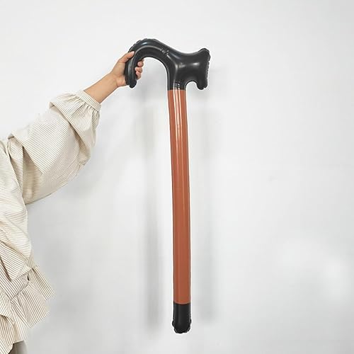 Miniatura 5 de PRETYZOOM Bastones inflables, bastones inflables, andadores inflables, bastones inflables, divertidos regalos de broma para Halloween, disfraz de