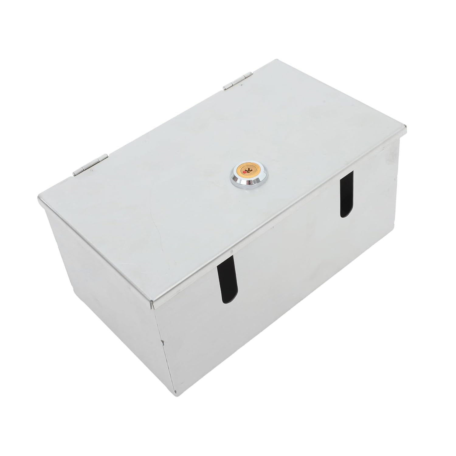 Weatherproof Lockable Socket Cover Electrical Socket Box Stainless Steel Outlet Protection Outdoor Electrical Cover