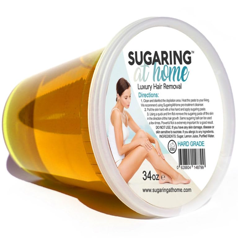 Sugaring for Strips, Bondage, Applicator Made for Legs, Back, Chest 34 Oz.…, 1 Ounce (Pack of 1), Gold