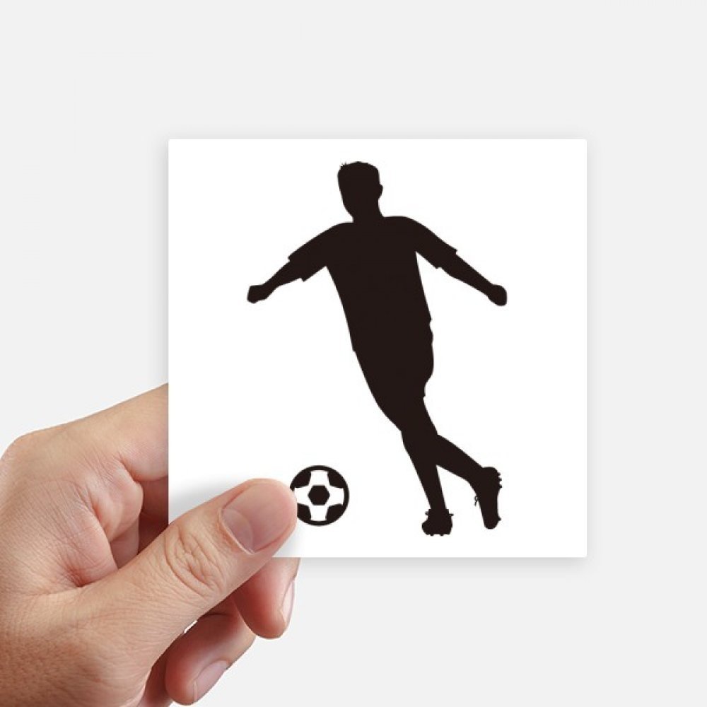 Autocollant carré football pour personnaliser et masquer les rayures de valise et motobike