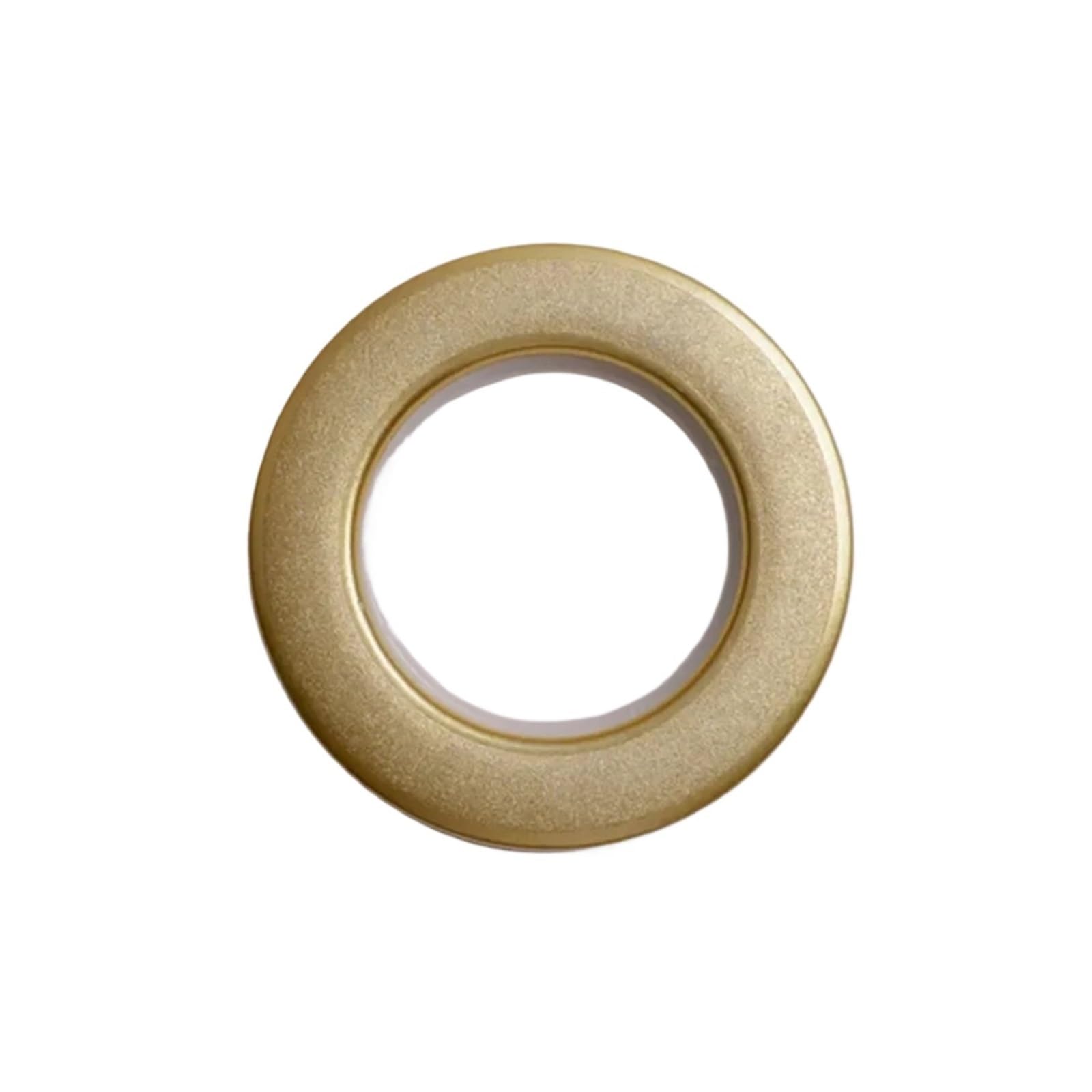Curtain Grommets 80Pairs Home Decoration Curtain Accessories Nine Colors Plastic Rings Eyelets for Curtains Grommet Top for Curtains Drape(Golden)