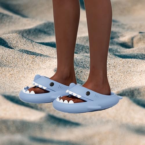Shark Flip Flops For Women Men, Shark Slides, Cute Shark Cloud Slippers Sandals Shoes Adult4