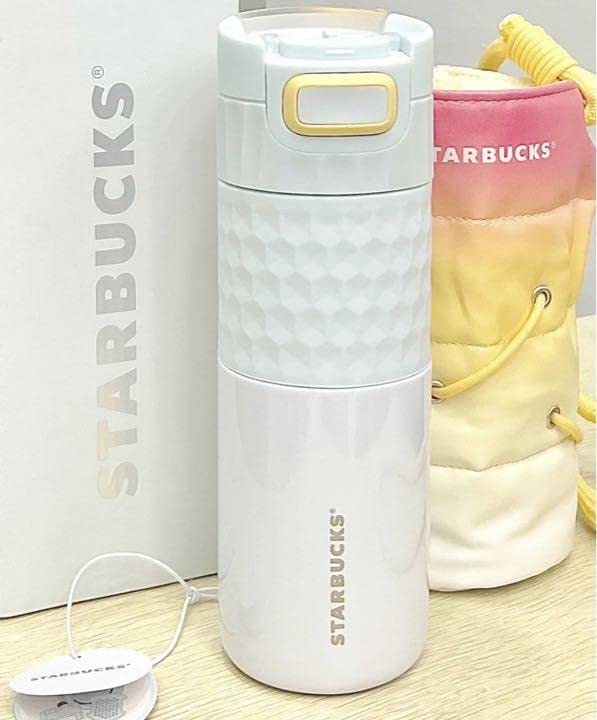 中国スタバkambukkaコラボ3点ボタン式お茶漉し付ステンレスショルダーカバ付 Amazon.co.jp: 中国スタバkambukkaコラボお茶漉し付ステンレス