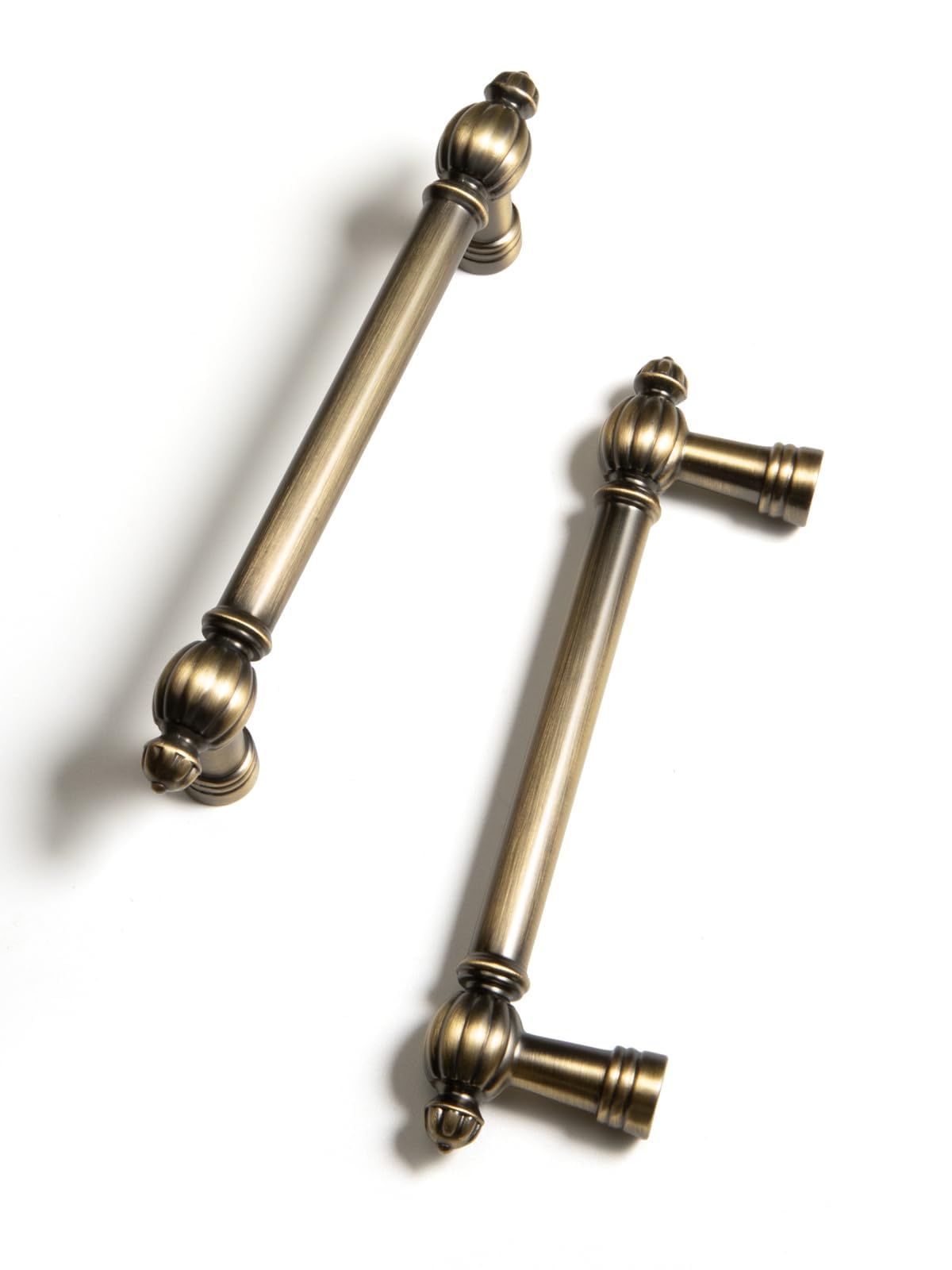 Germany Bronze Zinc Alloy Cabinet Pulls - 3-3/4 Inch(96mm) Hole Center Classic Vintage Drawer Handles,Kitchen Cupboard Bathroom Dresser Cabinet Hardware Handles