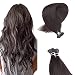 Neitsi® 20" 1g/s 25s/lot Fusion Glue I Tip/Stick Remy Human Hair Extensions (1B#)