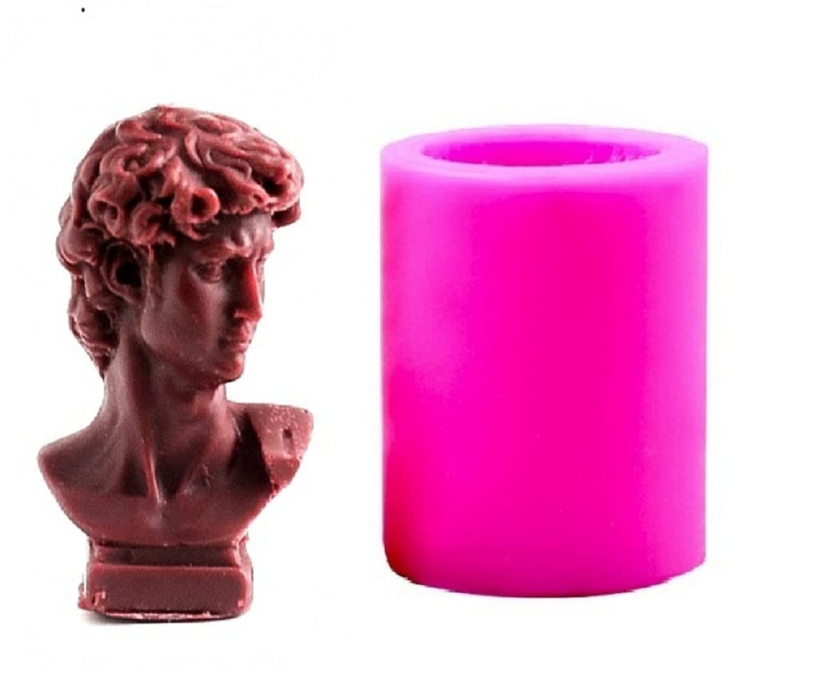 AJC David Silicone Candle Mold/Plaster Mold/DIY Candle Mold Candle Craft …-image-12