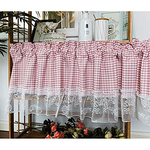Cortinas de café de lino hechas a mano para puertas de dormitorio 4